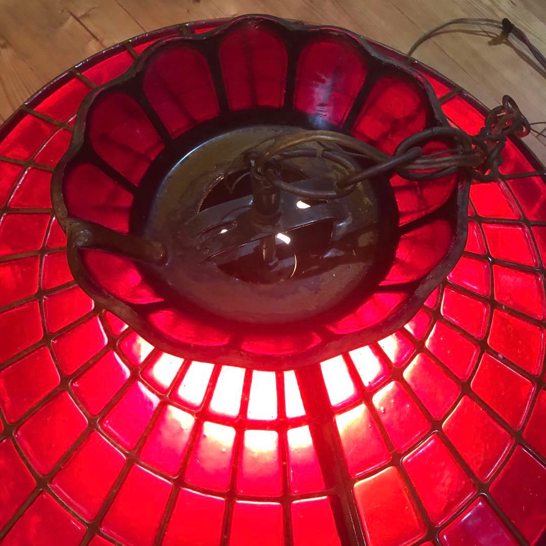 1960年代 コカコーラ ステンドグラス アドバタイジング ライト 看板