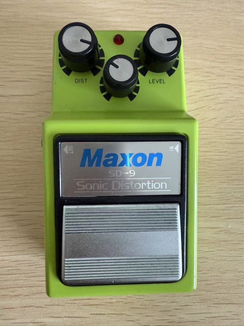 中古Maxon SD-9 Sonic Distortionディストーションペダル 中古品】MAXON SD9 中古Maxon SD-9 Sonic Distortionディストーション
