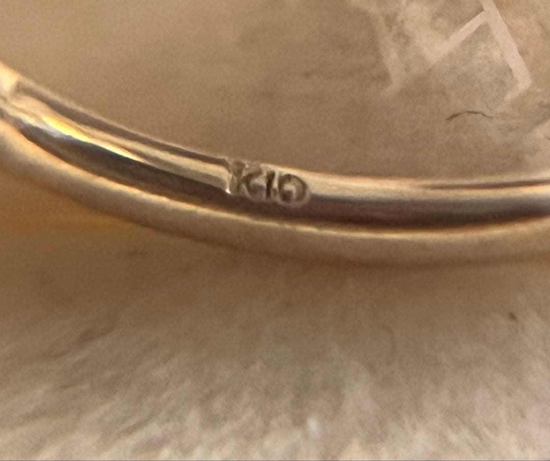 K10 アメジスト シンプルリング 8号