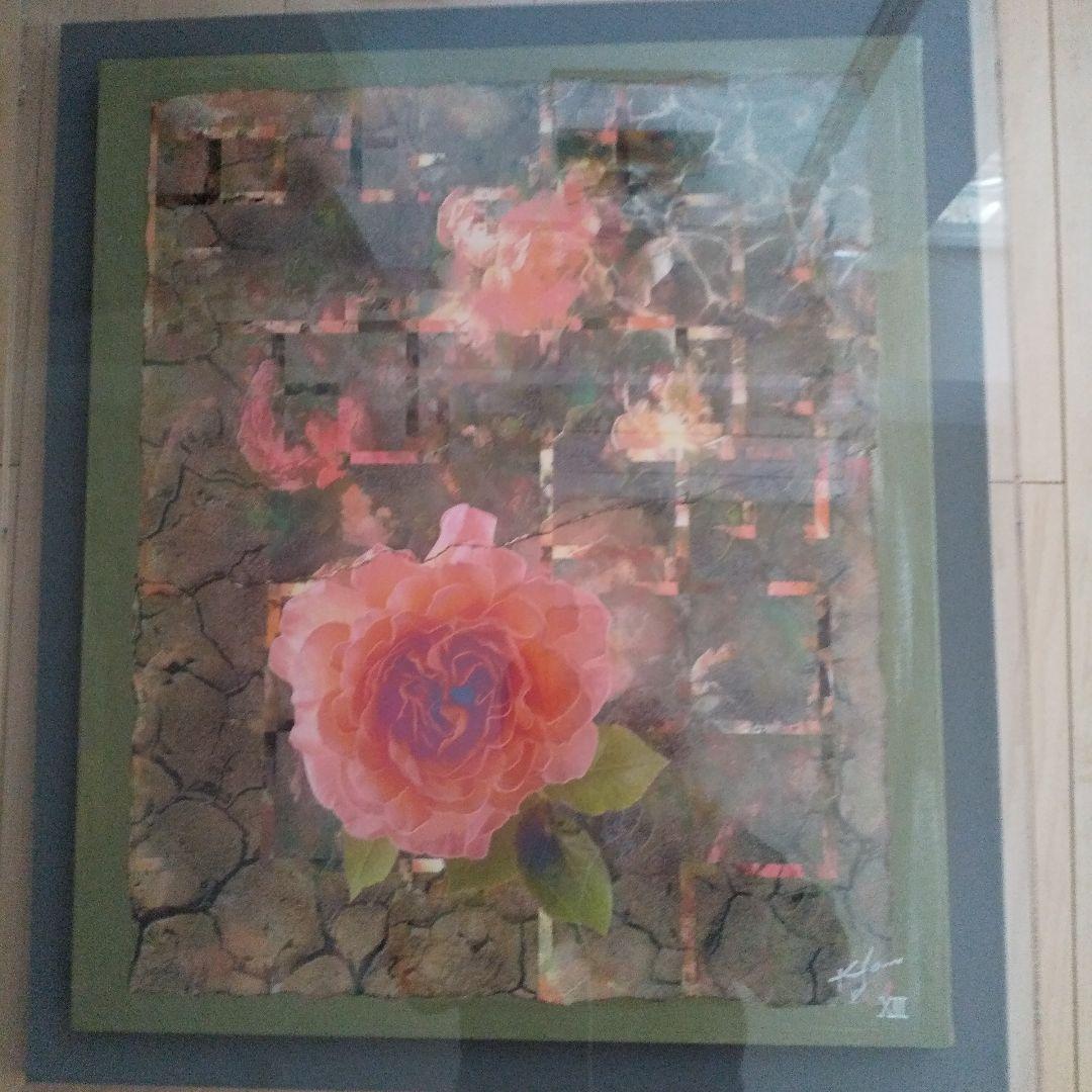 フラワーアート絵画