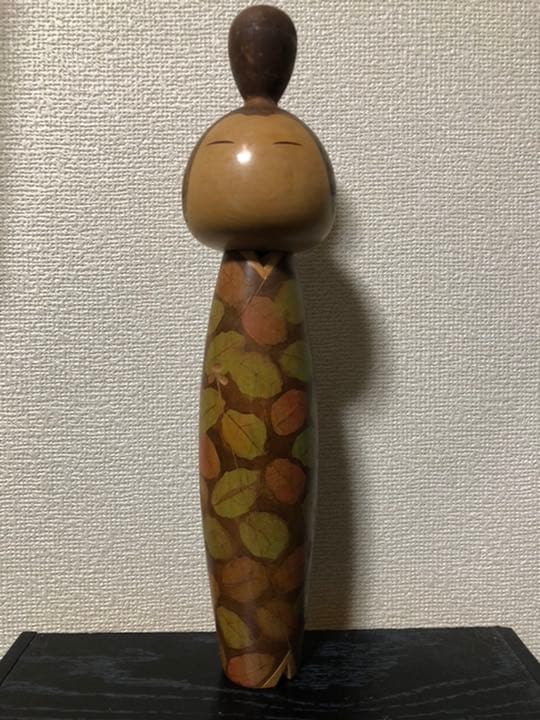 創作こけし 栗林一雪作品 「壺を運ぶ女」KokeshiDoll 栗林一雪 希少作品 「