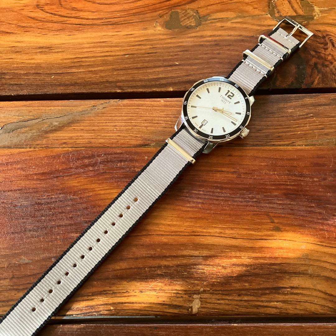 TISSOT クォーツ腕時計 Quickster date フルセット