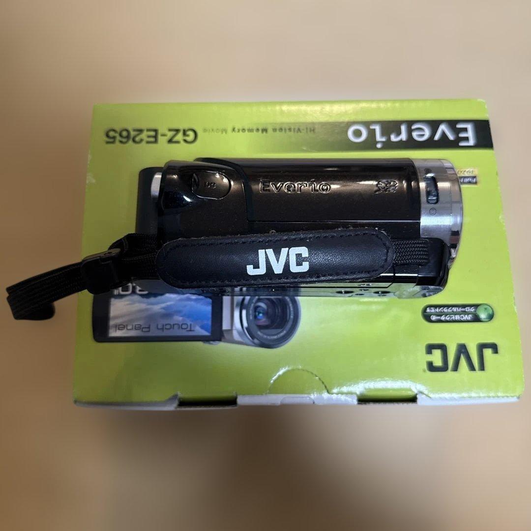 JVC GZ-E265 Everio ビデオカメラ ブラック　ケースバッグ付属