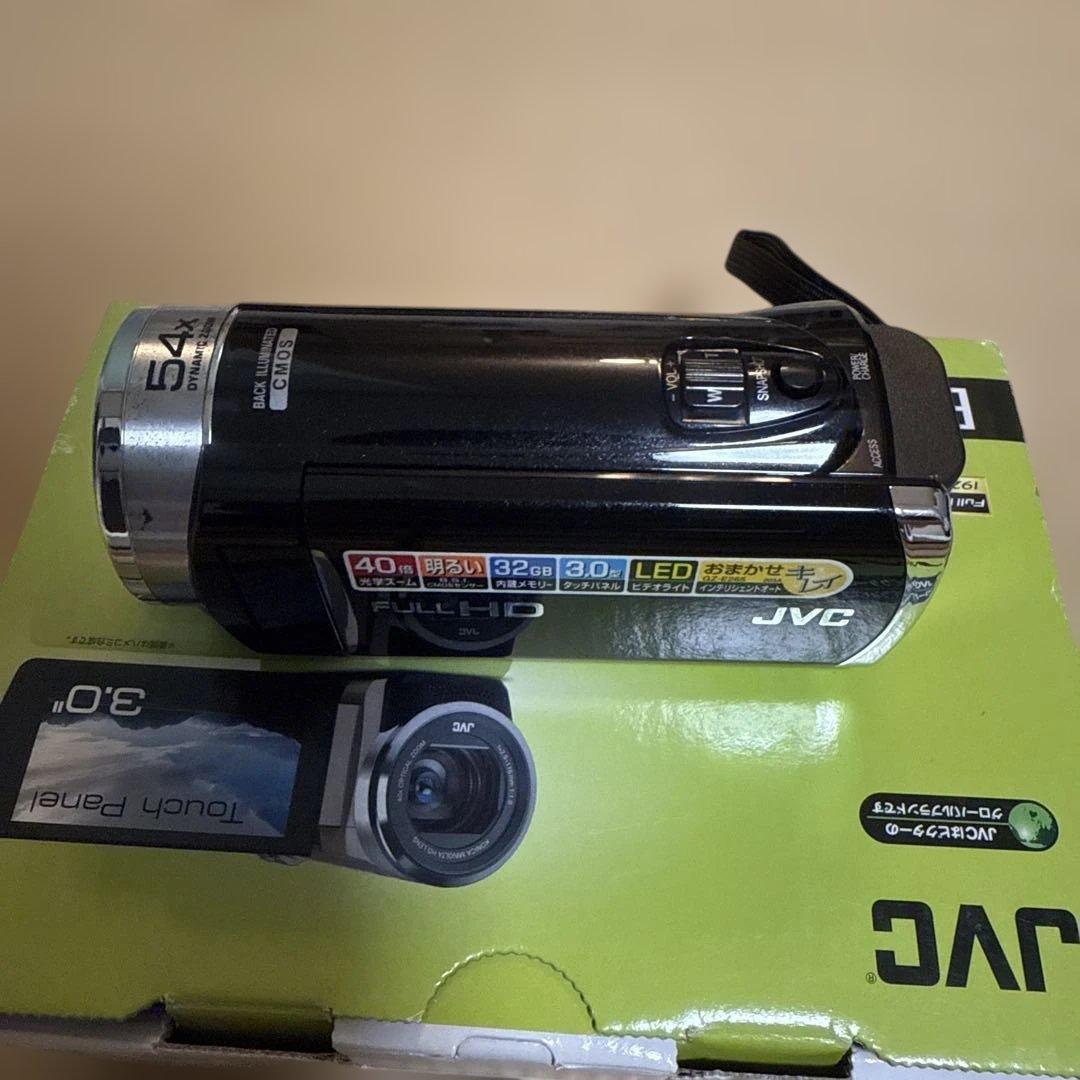 JVC GZ-E265 Everio ビデオカメラ ブラック　ケースバッグ付属