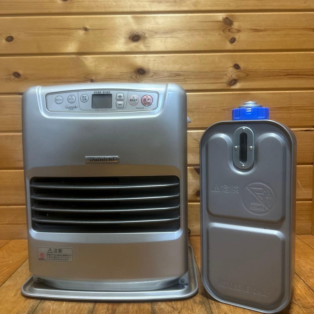 送料込み、ダイニチ FW-3217S シルバー 石油ファンヒーター - メルカリ