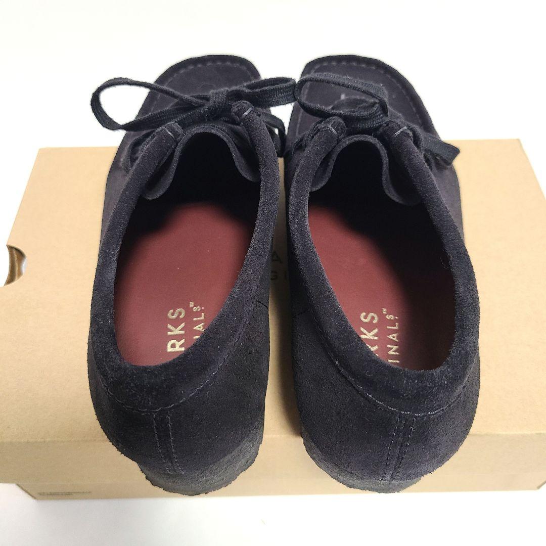 美品Clark Wallabee メンズ 6.5 ブラック ユナイテッドアローズ