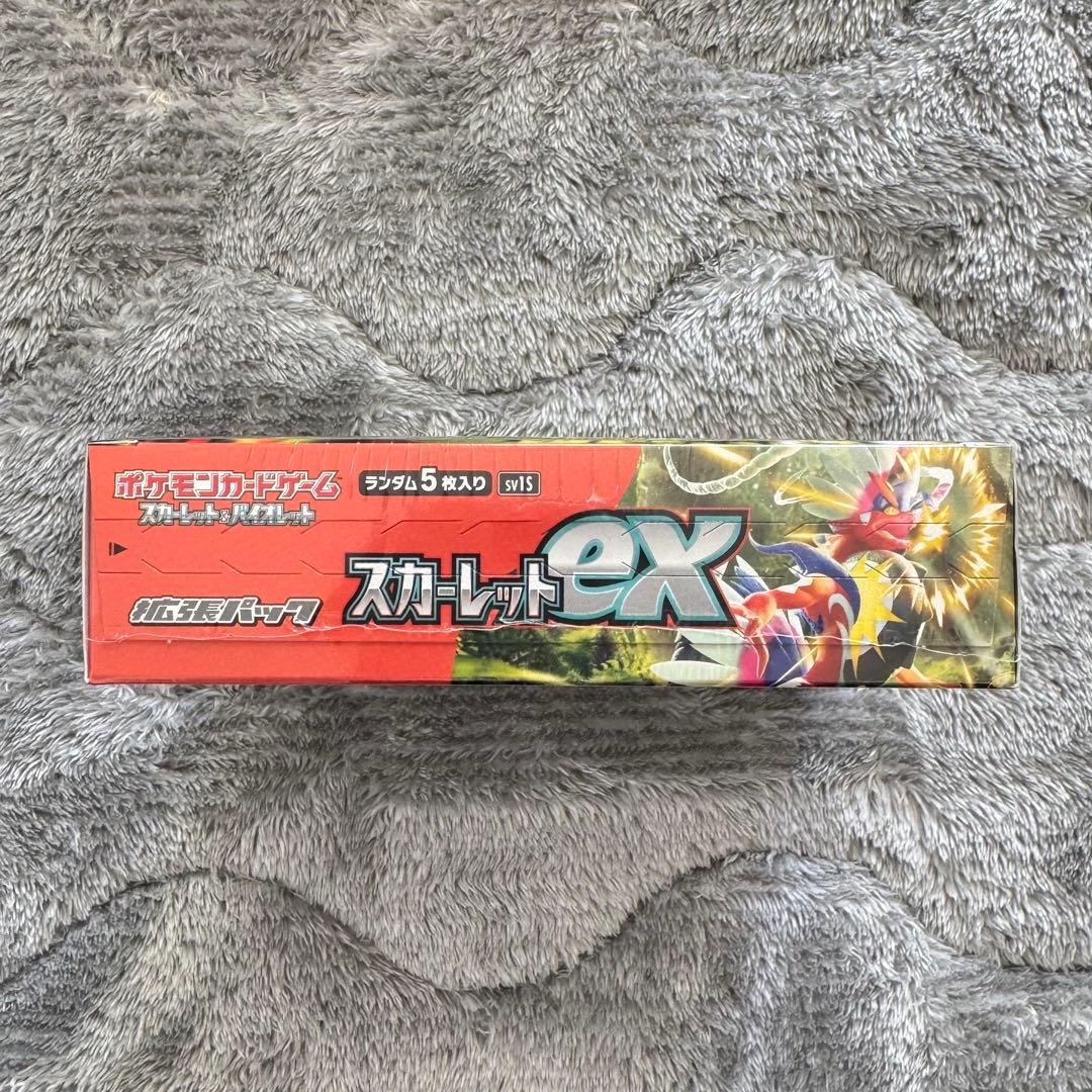ポケカ スカーレットex シュリンク付きbox - メルカリ