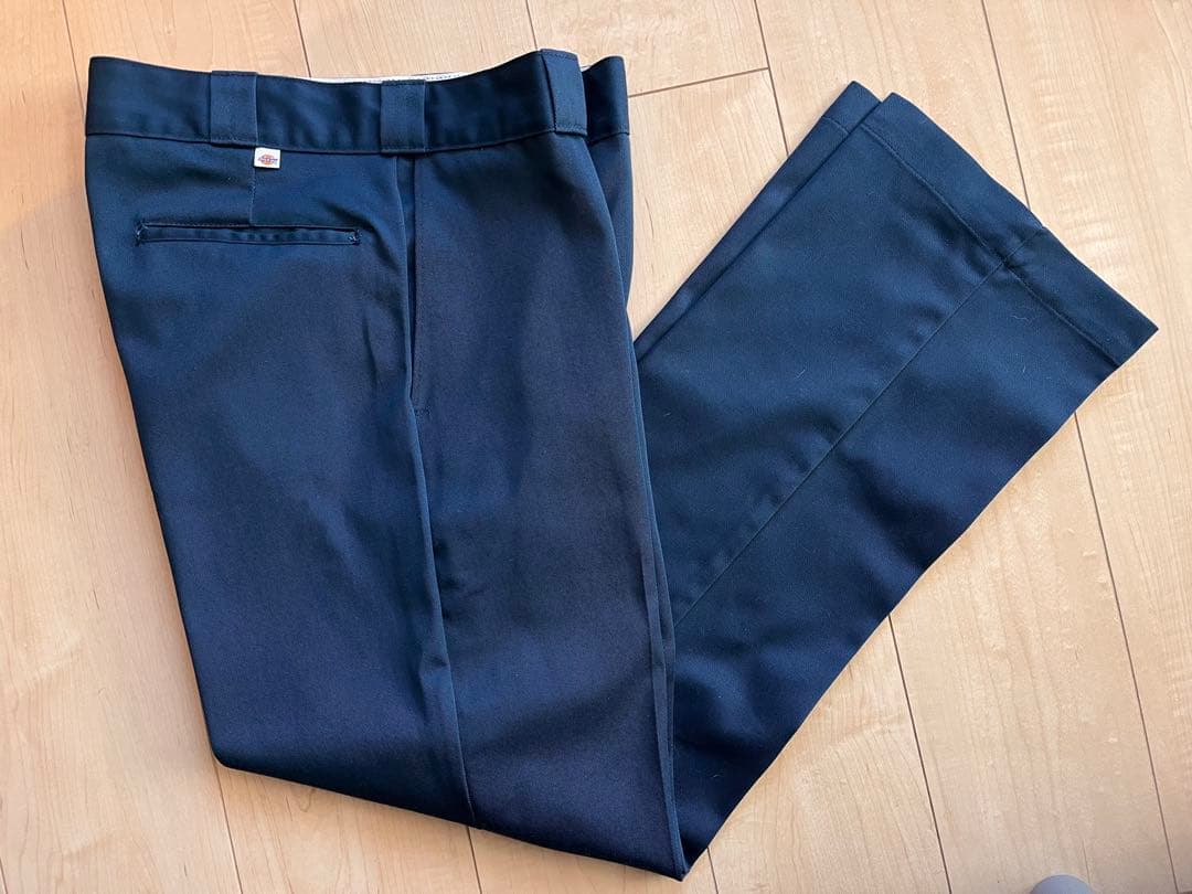 80s USA チビタグ Dickies 874 W32 Navy ワークパンツ - メルカリ