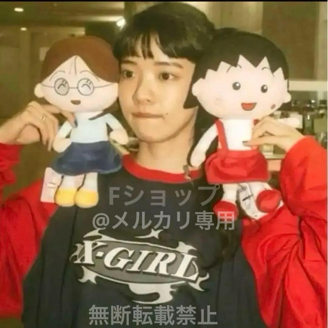 《入手困難品》あいみょん着用‼️X-girl ロンTネイビー長袖リンガーTシャツ