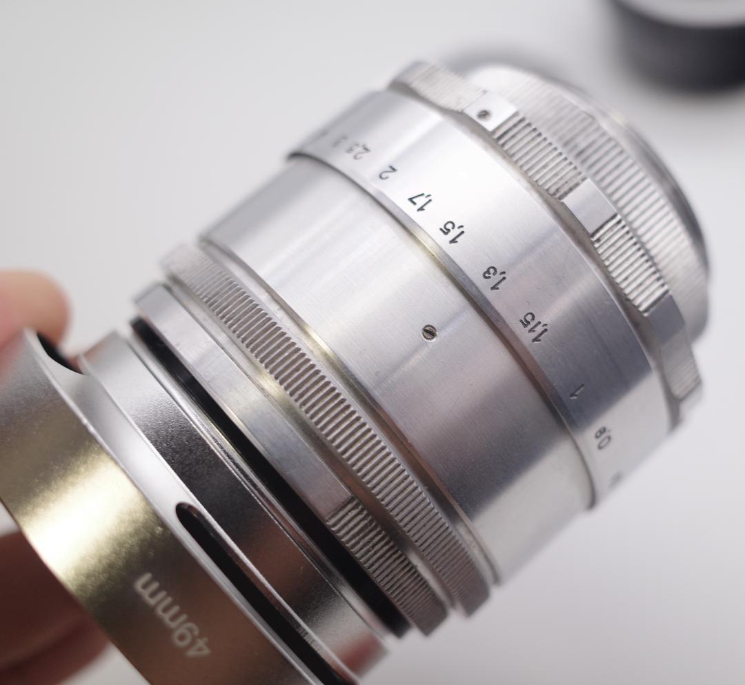33【希少】13枚絞り 分解整備済み Helios ヘリオス44 アダプター付 33