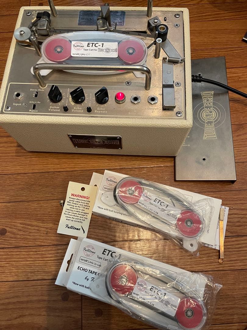Fulltone テープエコー　替えテープ2個付　ジャンク扱い