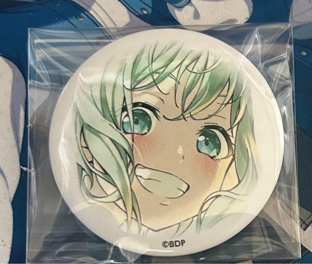 バンドリ 青葉モカ 缶バッジ 信澤収 - メルカリ