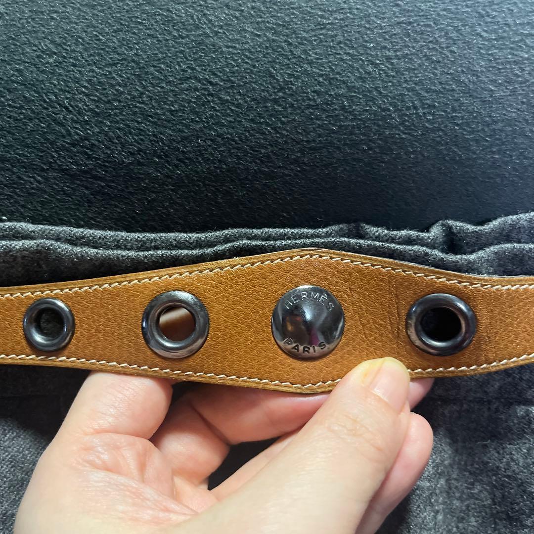 エルメス　ウールスカート