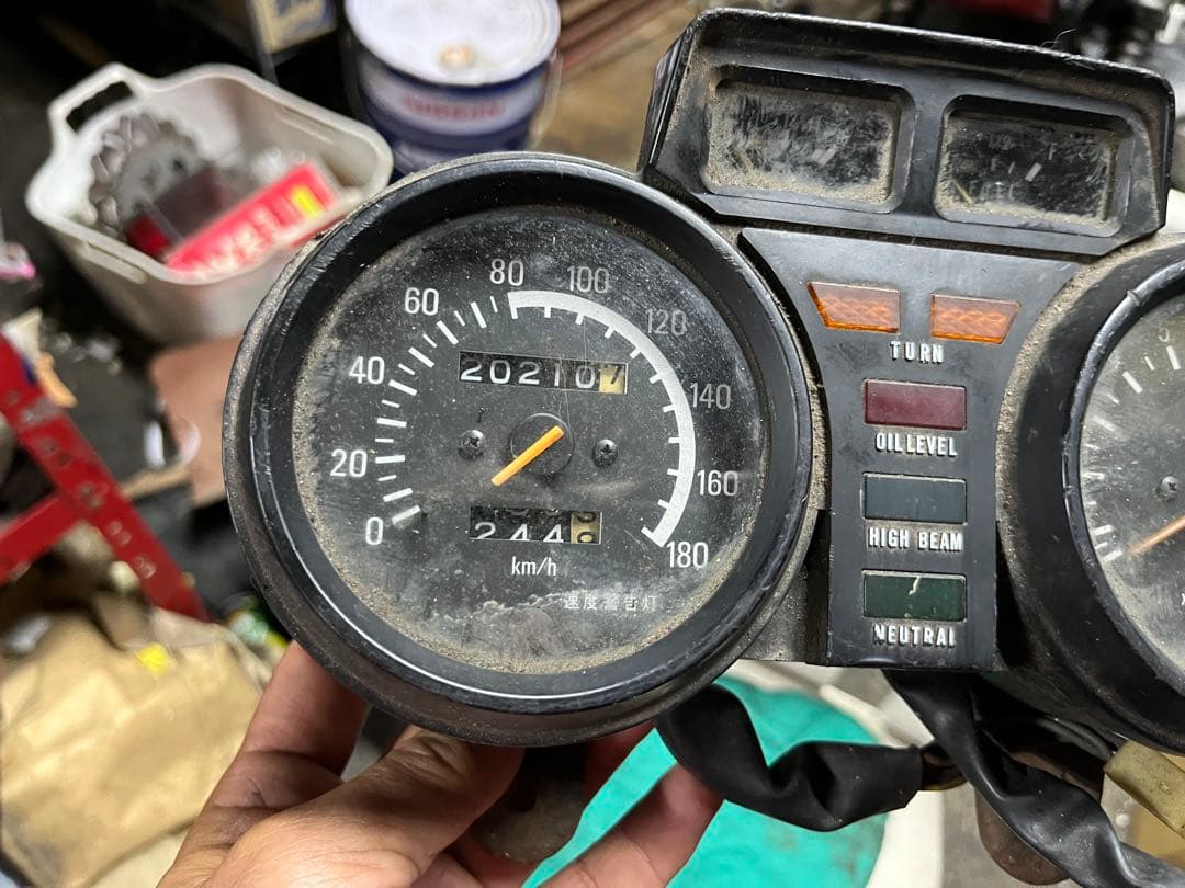 XJ400D xj400e メーター要オーバーホール4g0