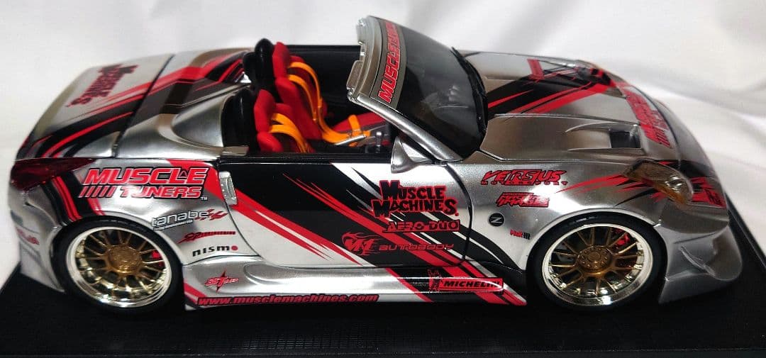 マッスルマシーンズ '04 350Z 1:18 日産 Z33 シルバー