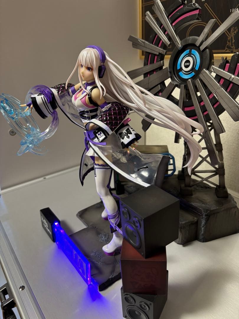 リゼロ　エミリア、ラム、レム　-Neon City Ver.-フィギュア