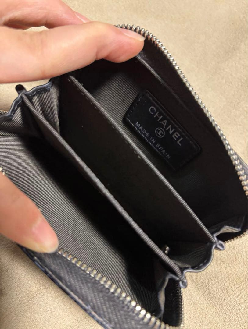 CHANEL カードケース ケース キャビアスキン