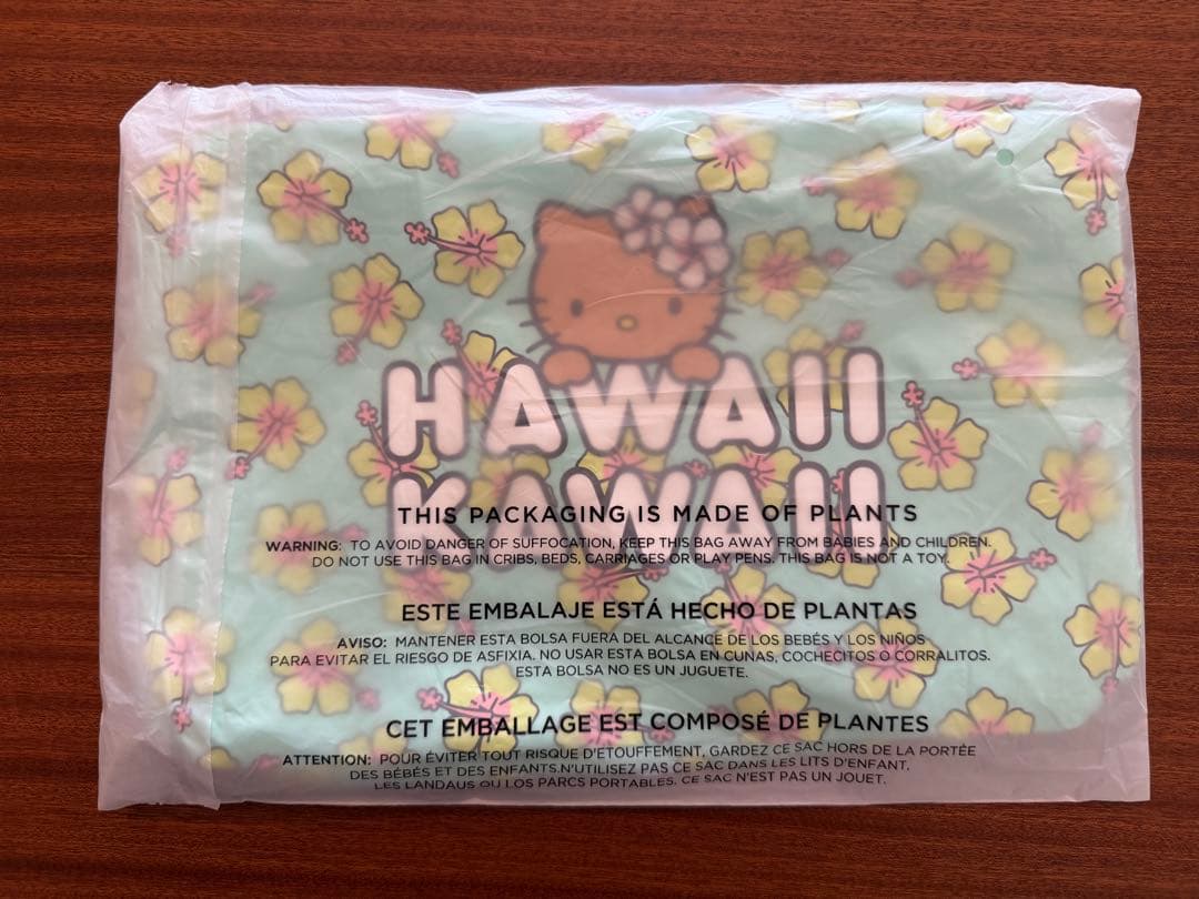 レア！アロハコレクション 日焼けキティ ハワイDFS限定 ポーチ