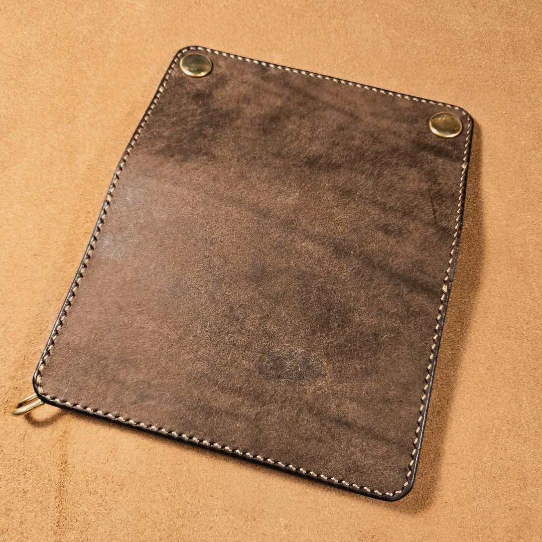 269ミドル トラッカーウォレット イタリアンレザーMARGOTダークブラウン