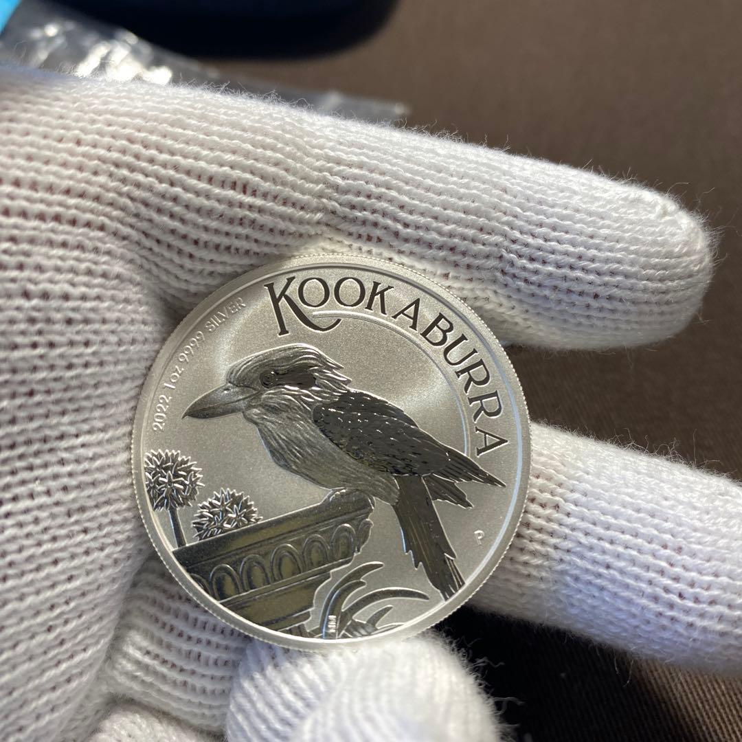 オーストラリア 大人気 ワライカワセミ2022 1オンス銀貨