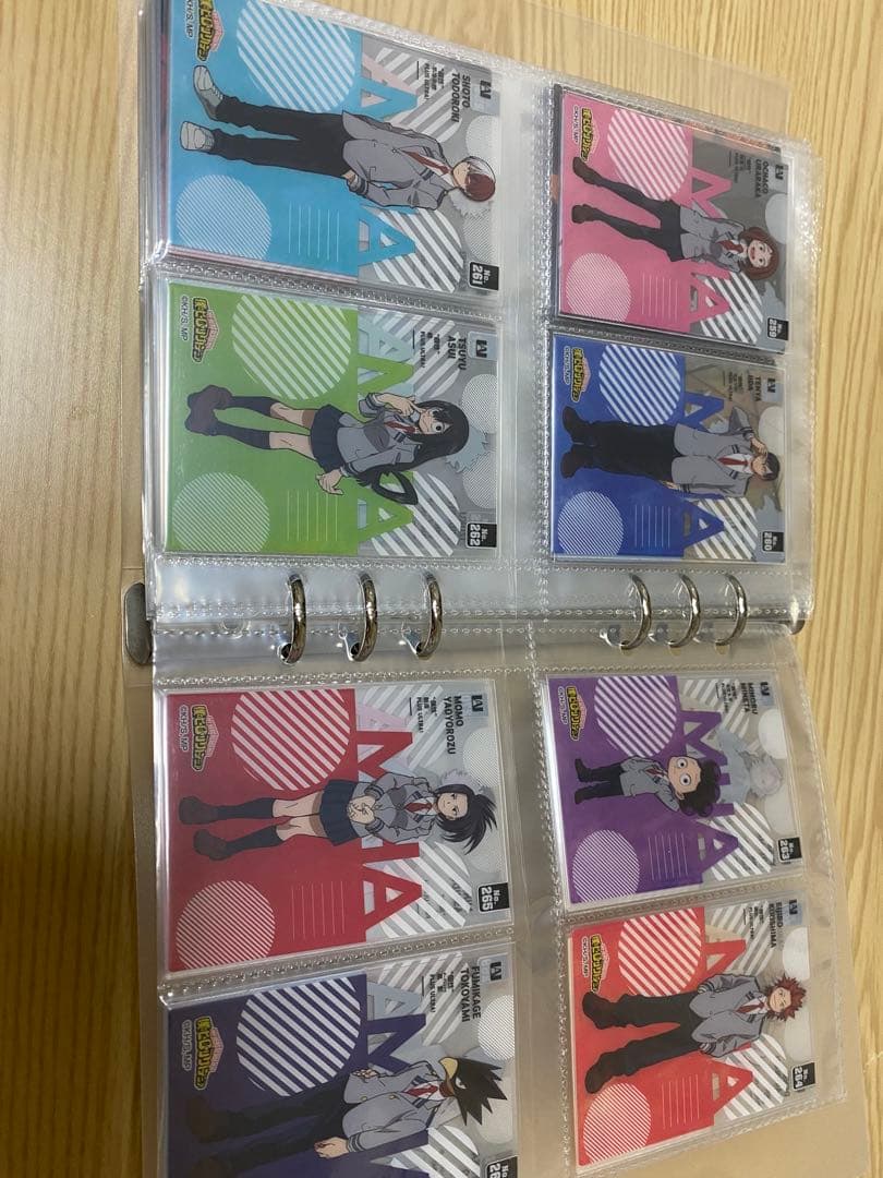 ヒロアカ クリアカードコレクション 1.2.3.4.5 コンプリート ファイル