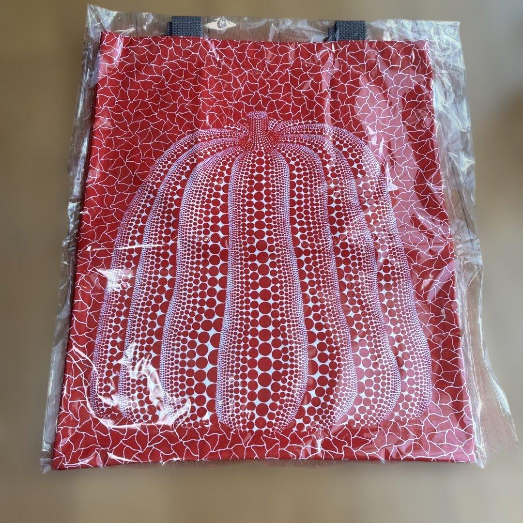 草間彌生 美術館限定トートバッグ エコバッグかぼちゃ 赤 巾着 紙袋 8点