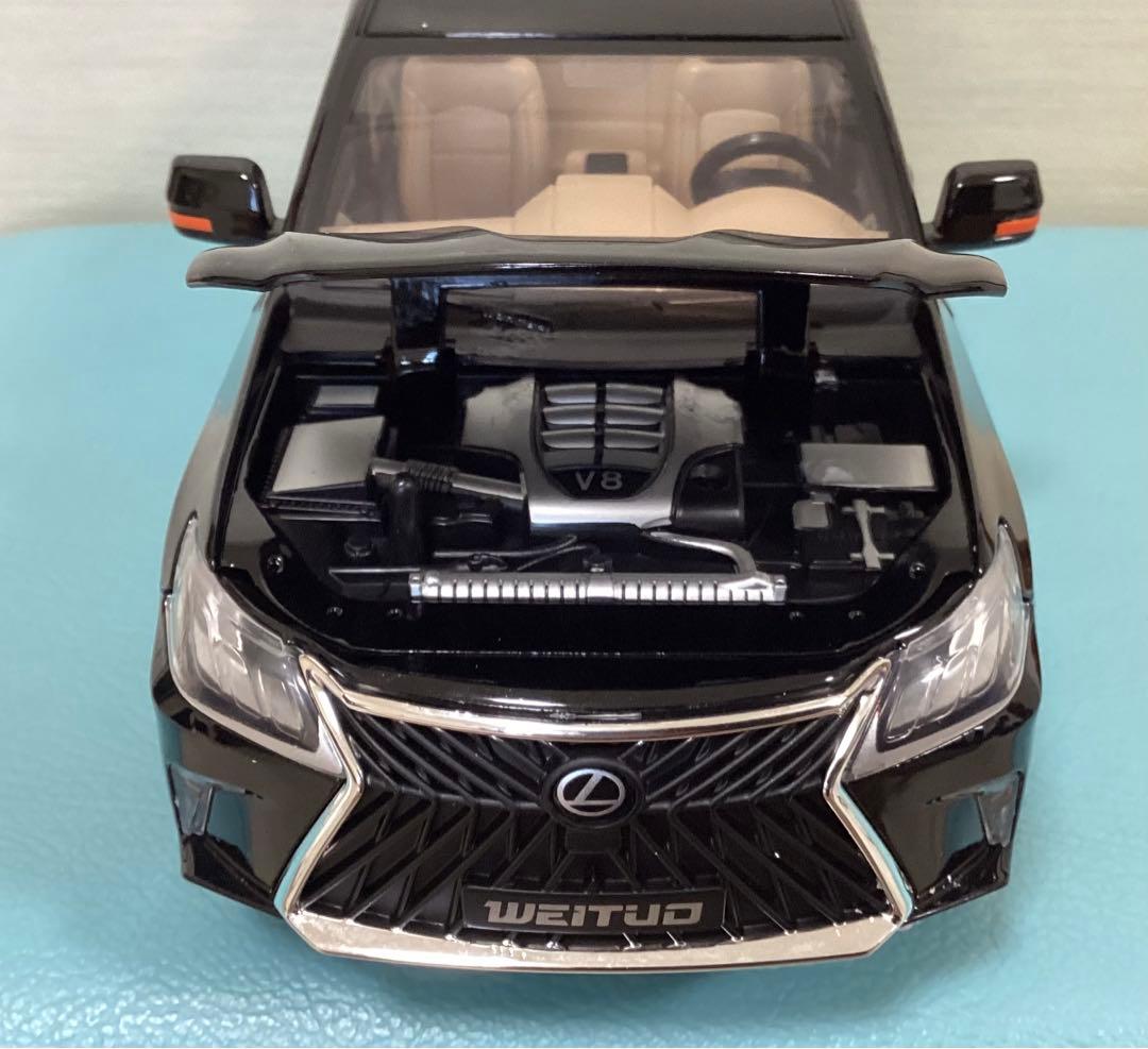 レクサス LX570 ブラック LEXUS 1/18