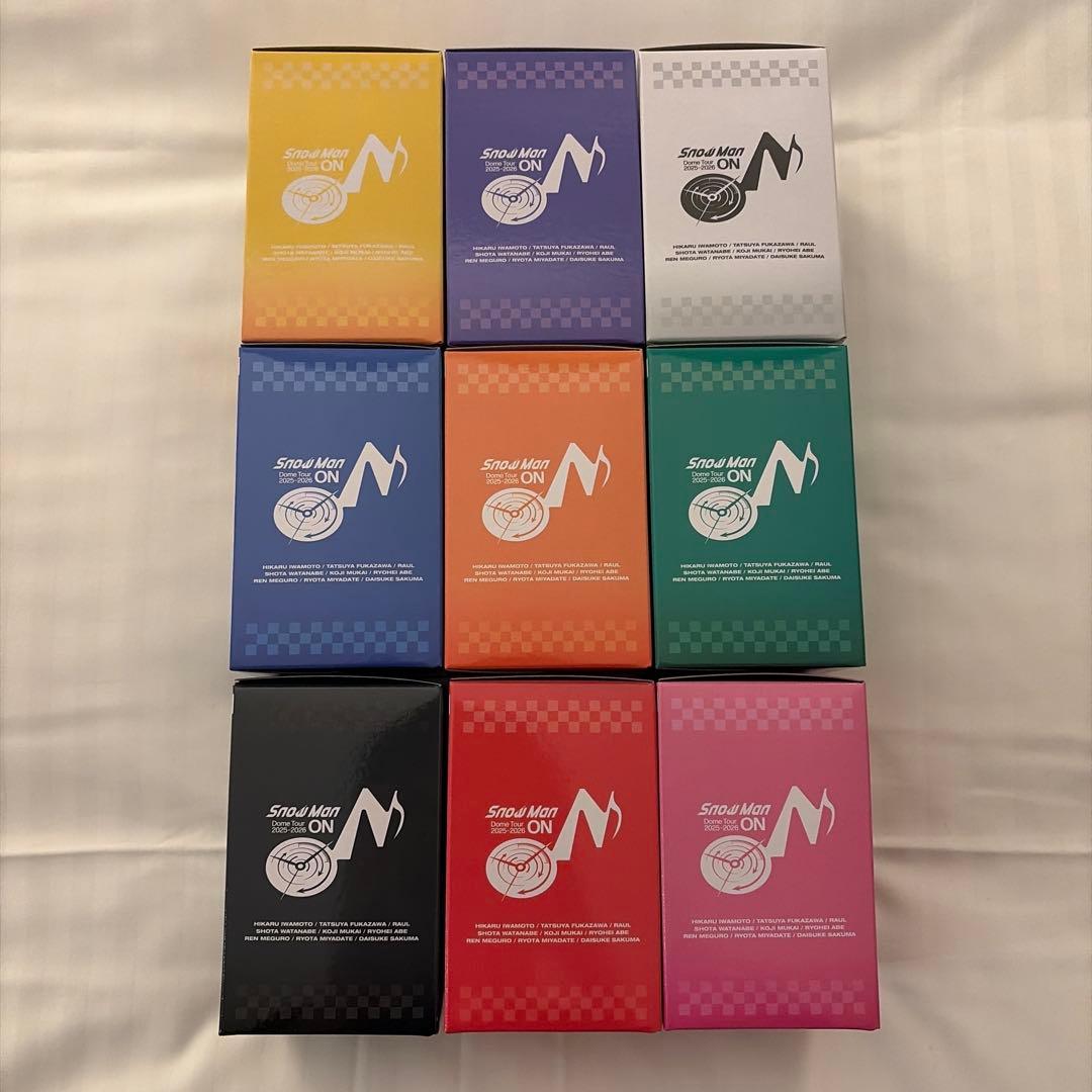 SnowMan ON ツアーグッズ すのチルソフビコンプリートセット