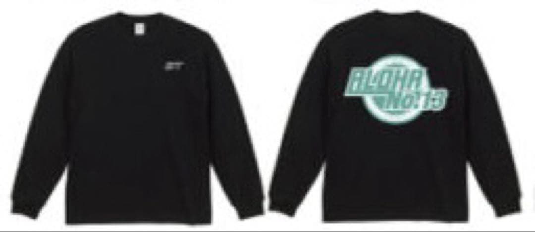 超特急 新世界 アロハ ロンT ブラック Lサイズ
