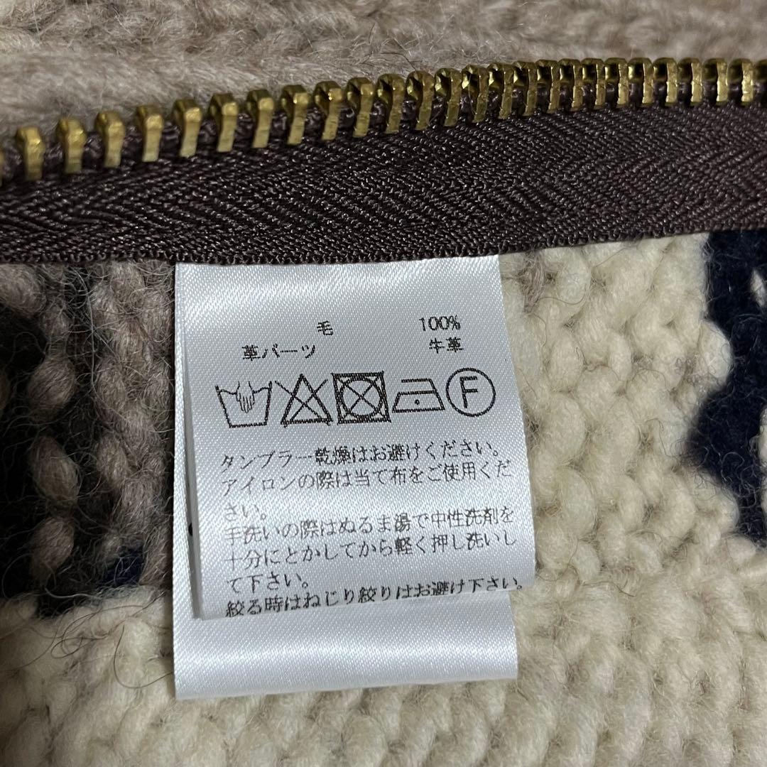 jiro未使用ハンティングワールド×カナディアンセーターカウチンニットXL