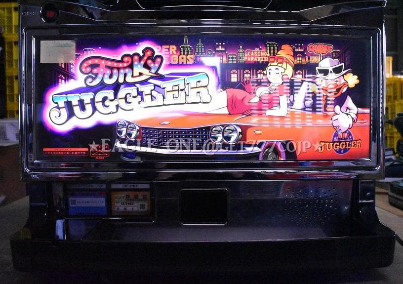 名機】☆ファンキージャグラーKK☆北電子☆A-TYPE☆5号機☆