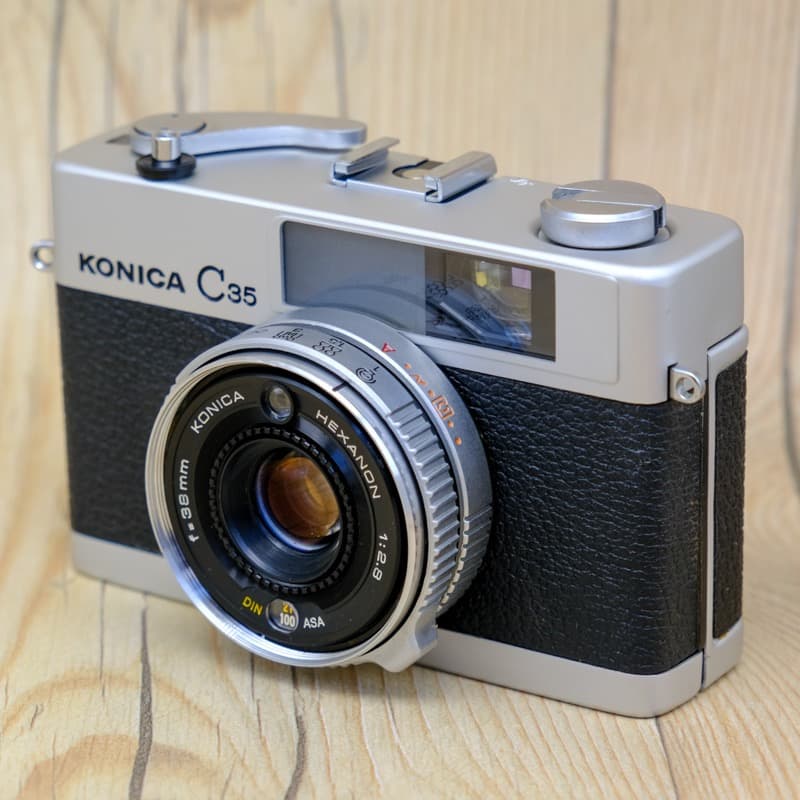 整備品】KONICA C35 E&L コニカ 美品 フィルター付
