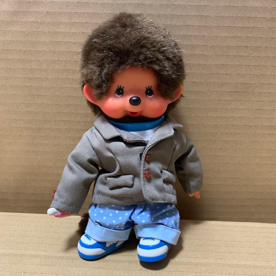 【希少】モンチッチ　男の子　ジャケット　UFO Tシャツ　水玉ズボン　シューズ 希少】モンチッチ 男の子 ジャケット UFO Tシャツ 水玉ズボン シューズ