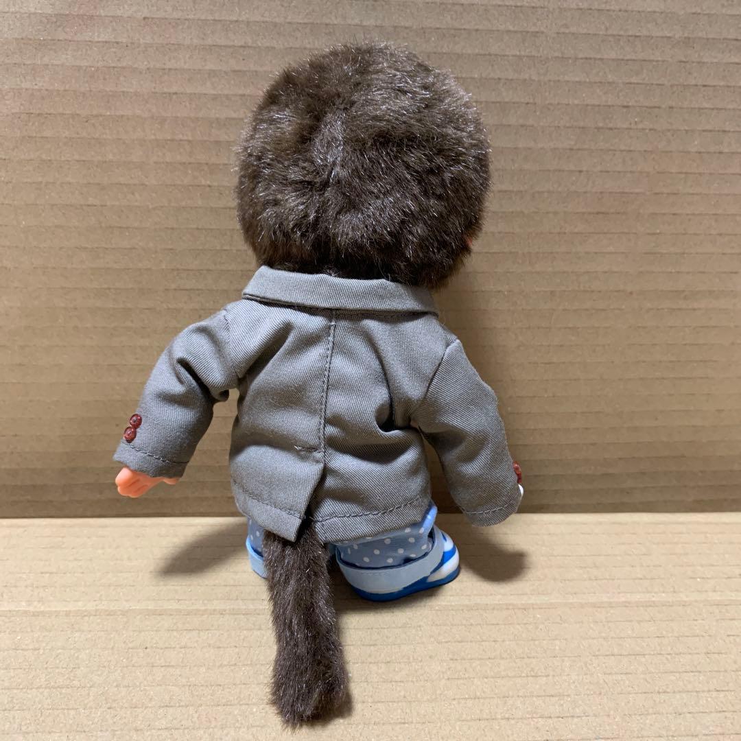 希少】モンチッチ 男の子 ジャケット UFO Tシャツ 水玉ズボン シューズ