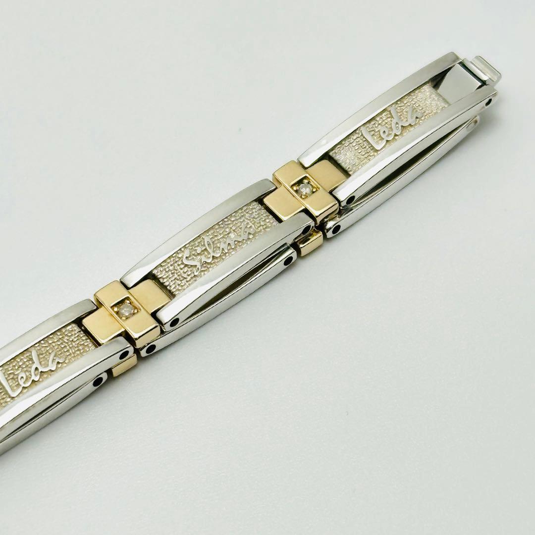 レダシルマ　Tennis combi ブレスレット　k10 シルバー ダイヤ