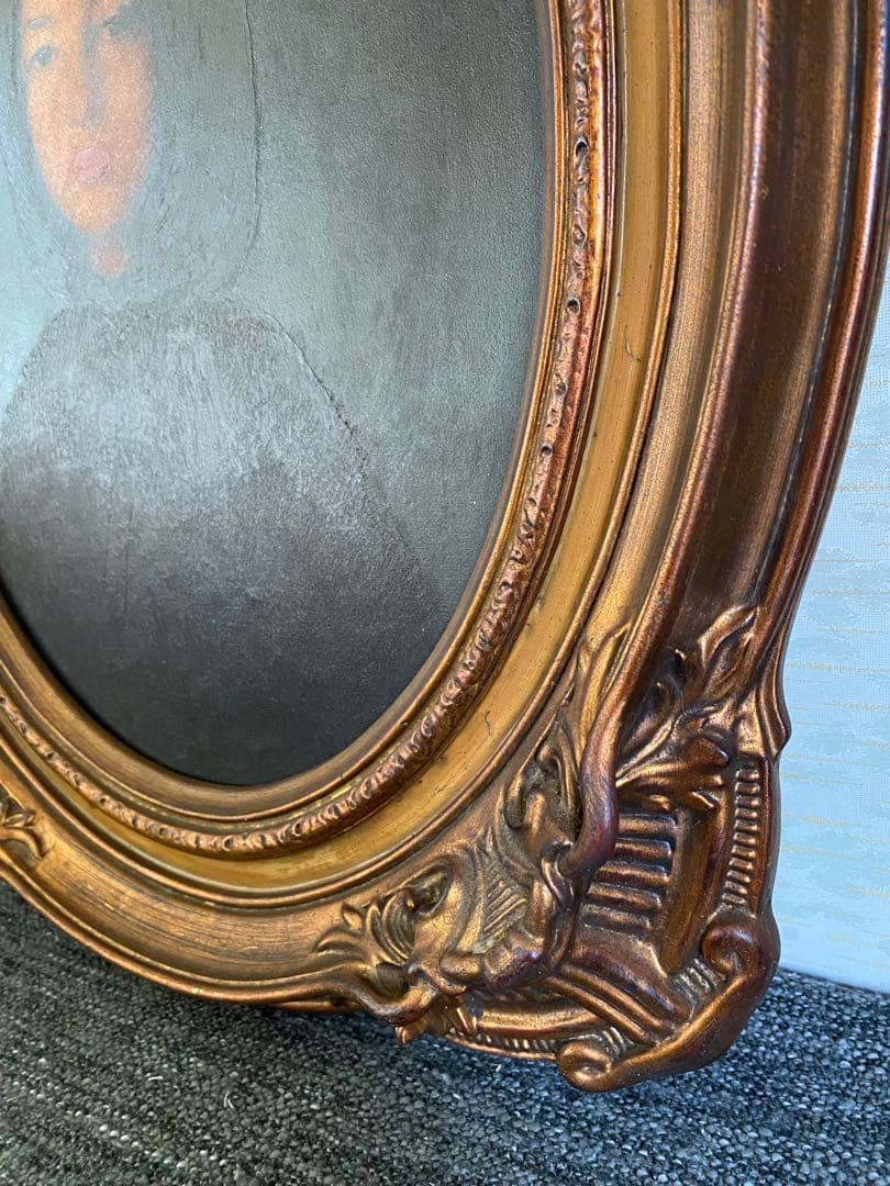 ルーマニア美術館展　ニコラエ　グリゴレスク　マリア・ナクの肖像　複製画