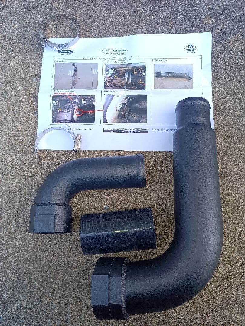 ターボチャージパイプ フォルクスワーゲン アウディea211 1.21.4tsi