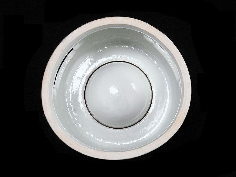 古伊万里　染付　七賢人の図　大振盃台　D351AS-fbhc