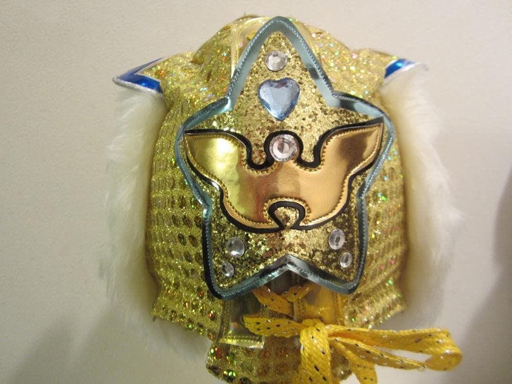 スターダム スターライト・キッド 直筆サイン入り 試合使用マスク 初期タイプ