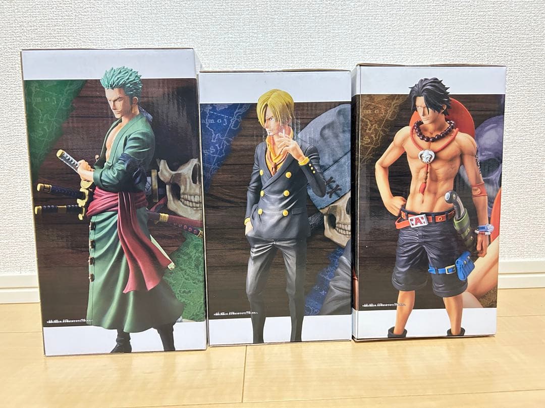 未開封】ワンピース Grandista（ゾロ サンジ エース） グランディスタ