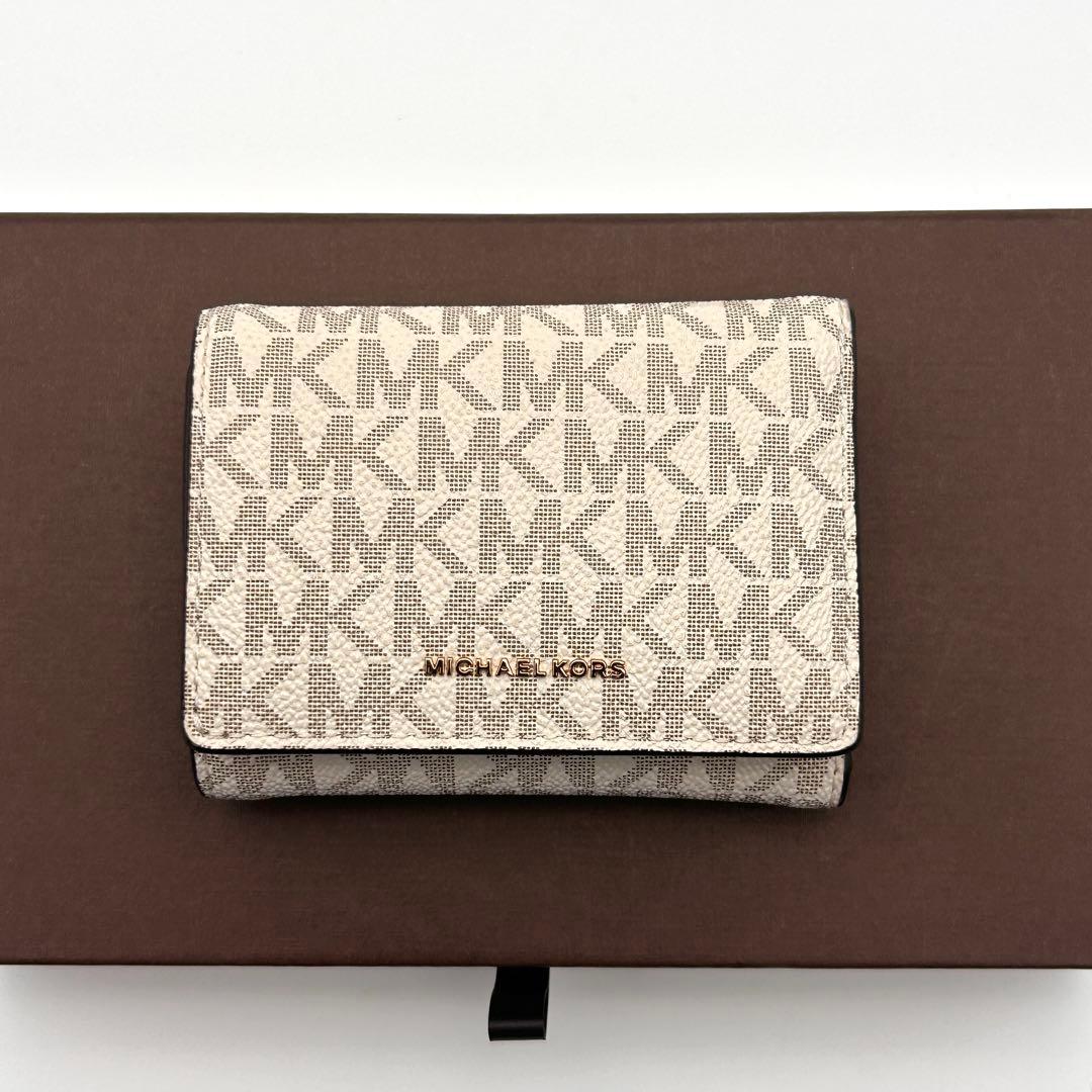 ✨極美品✨ マイケルコース 三つ折り財布 がま口 高級 ⛄プレゼント用に