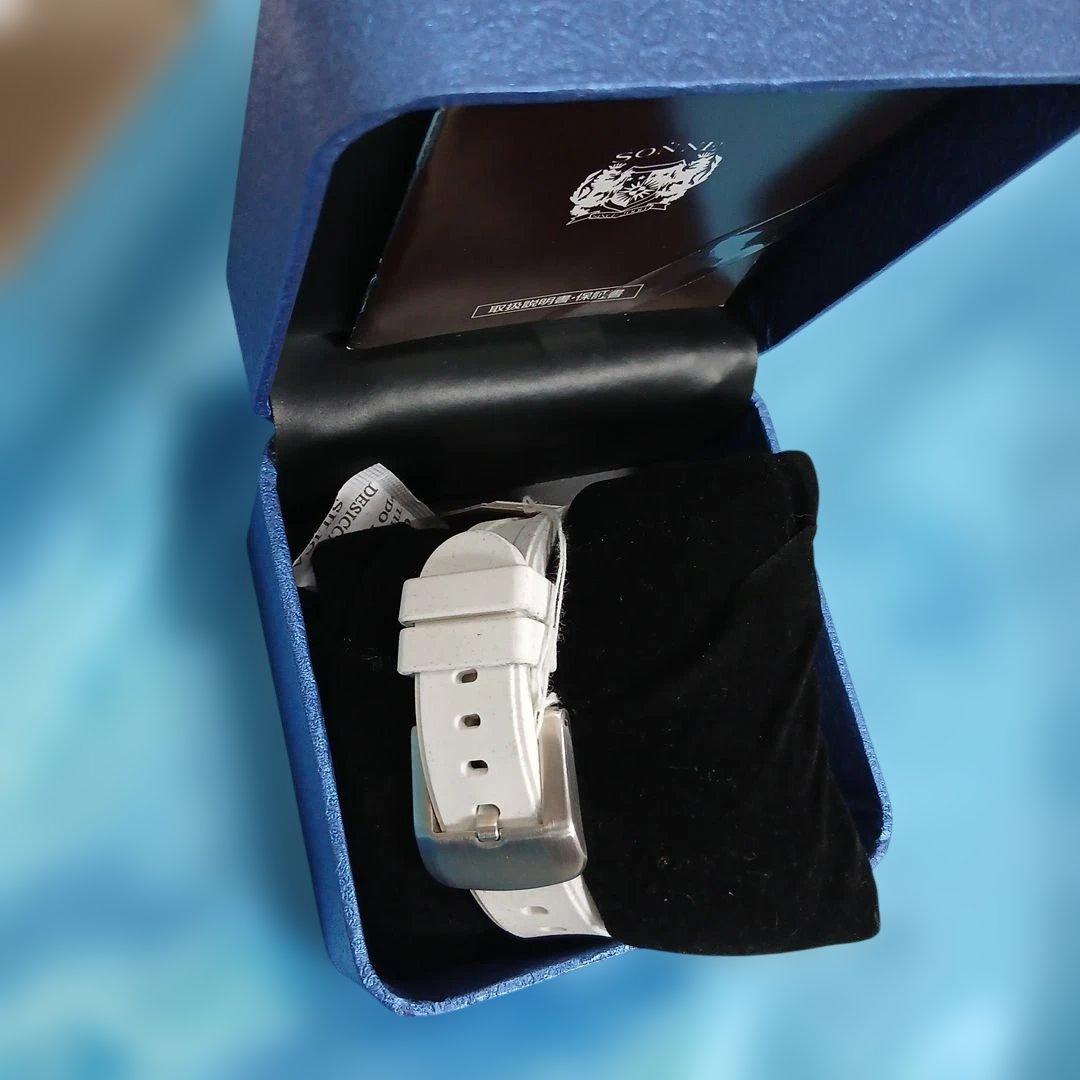 SONNE SCHWARZ ホワイトラバーベルト