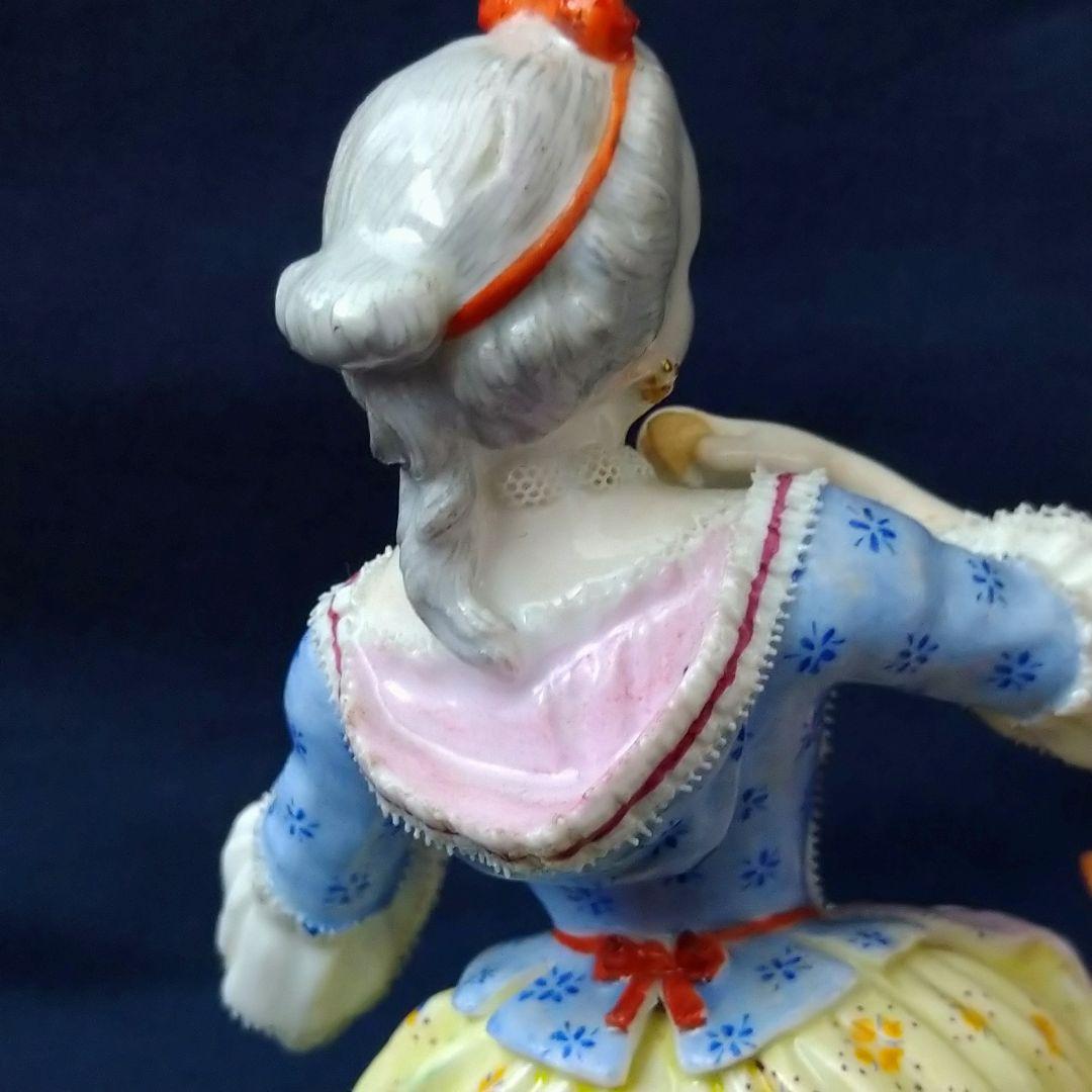 ✤1924年以前マイセン(Meissen)フィギュリン『五感の寓意(味覚