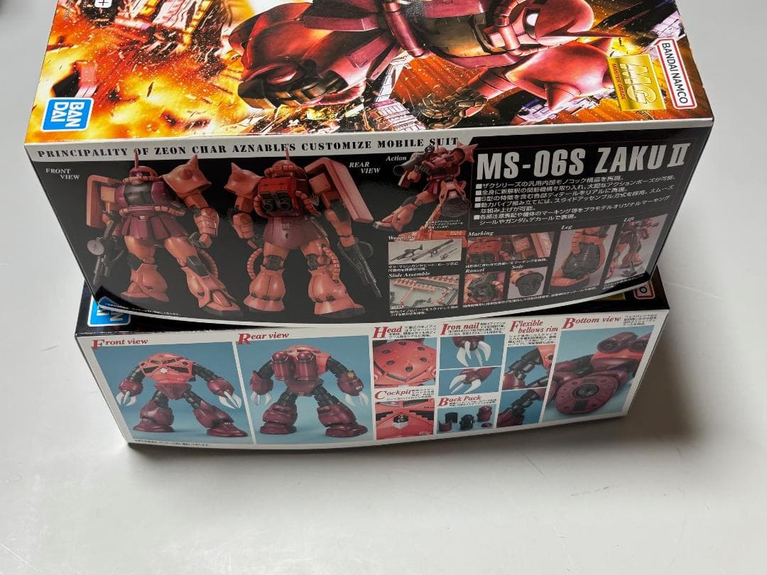 【宇宙世紀ジオン軍MG4点】シャア専用ザク シャア専用ズゴック グフ ギャン