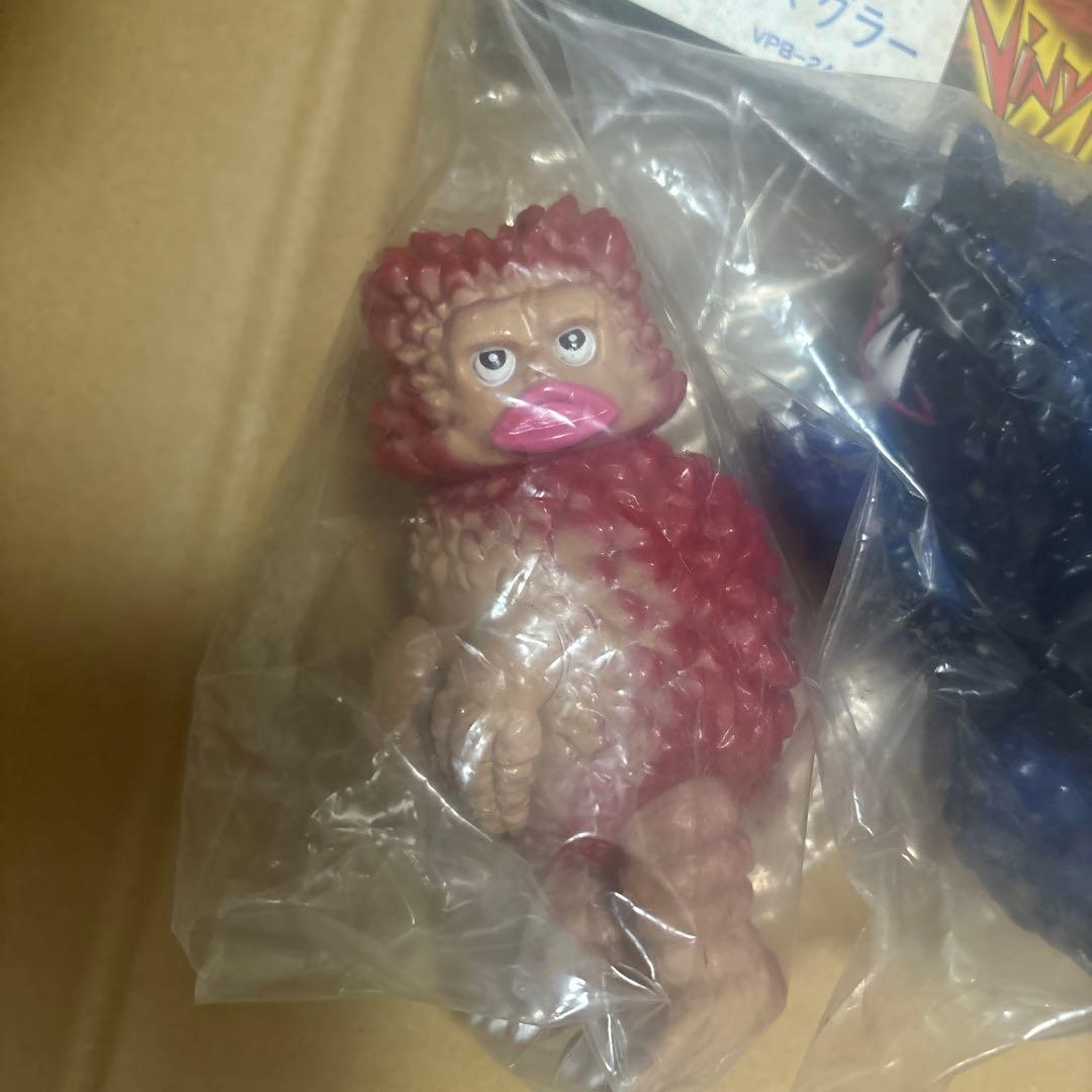 マーミット ビニパラベビー　ピグモン＆マグラー　フィギュアソフビ