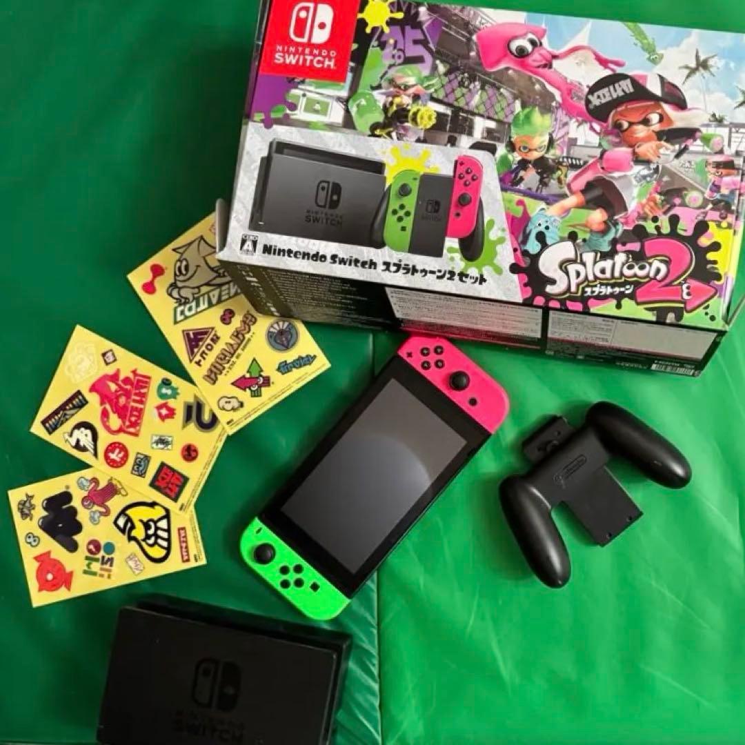 コ*ラ様 Nintendo Switch スプラトゥーン2 本体セット 欠品無し