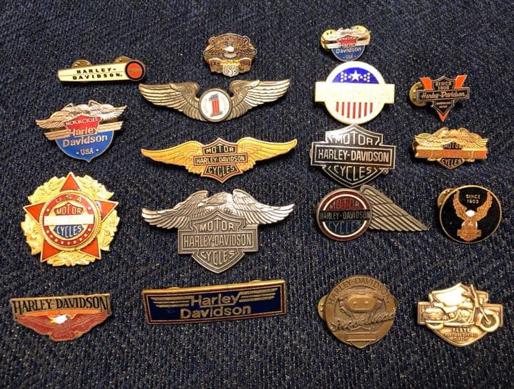 レア☆ハーレーダビッドソンピンバッチ☆おまけ付 - メルカリ
