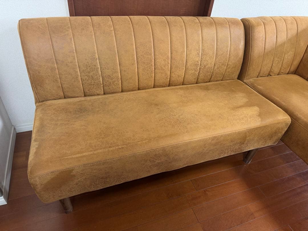 ニロ①ダイニングソファ　ソルナ　２個セット