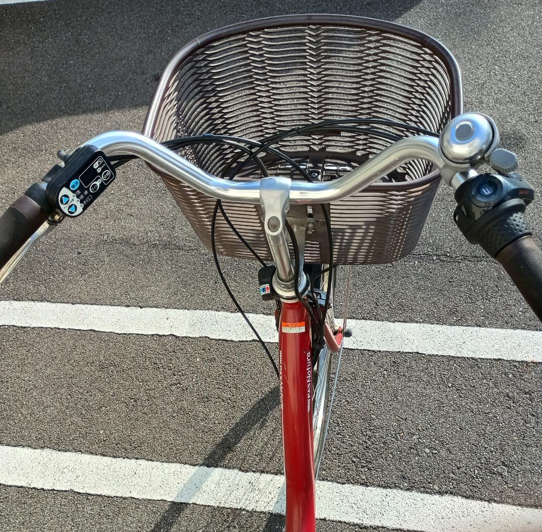 No 1201) YAMAHA PAS Natura 26インチ レッド