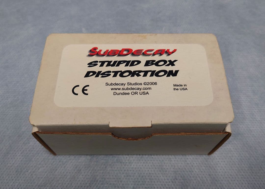 SUBDECAY STUPID BOX 未使用品